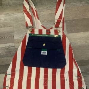 Vintage liberty American flag overalls 36x32 4th